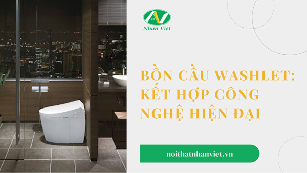 Bồn cầu TOTO Washlet đem lại sự sang trọng cho không gian