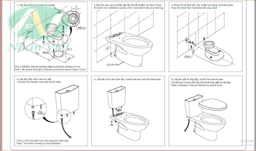 Cách lắp đặt bồn cầu tự rửa cực kỳ đơn giản và dễ dàng