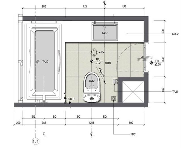 Diện tích lớn cho bạn nhiều sự lựa chọn.