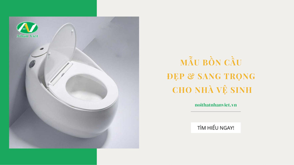 Tổng hợp top mẫu bồn cầu đẹp và sang trọng nhất cho nhà vệ sinh. 