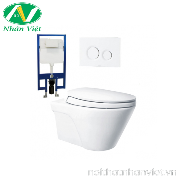 Bồn cầu Toto CW822NJWS/MB174P/WH172A treo tường nắp TC393VS