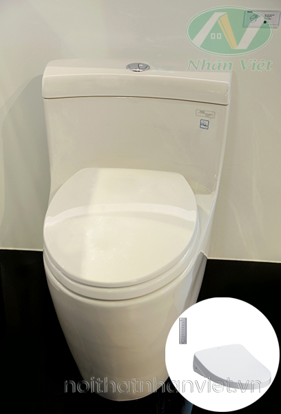 Bồn cầu TOTO MS636CDRW12 một khối nắp rửa điện tử Washlet-1