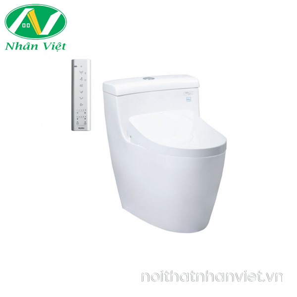 Bồn cầu TOTO MS636CDRW12 một khối nắp rửa điện tử Washlet