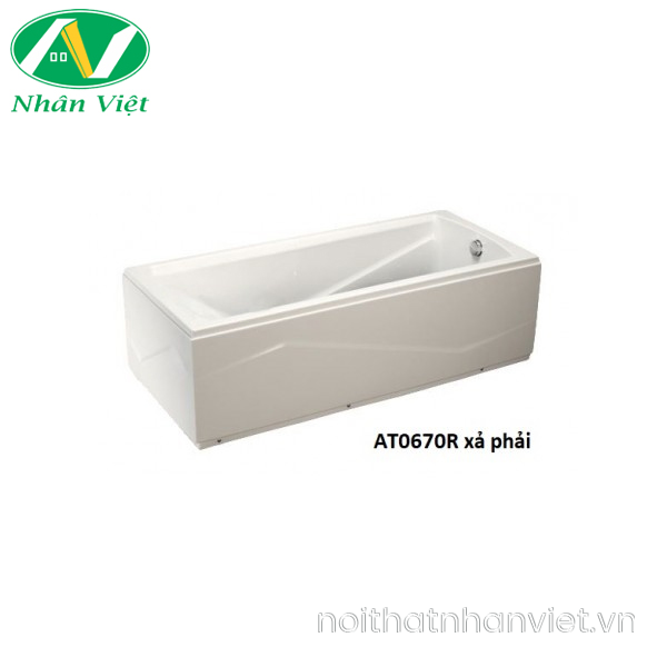 Bồn tắm CAESAR AT0670L/R chân yếm 1.7m-1