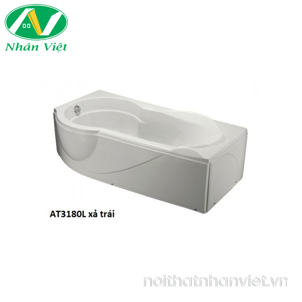 Bồn tắm CAESAR AT3180L/R chân yếm 1.8m-1