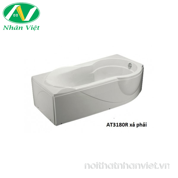 Bồn tắm CAESAR AT3180L/R chân yếm 1.8m