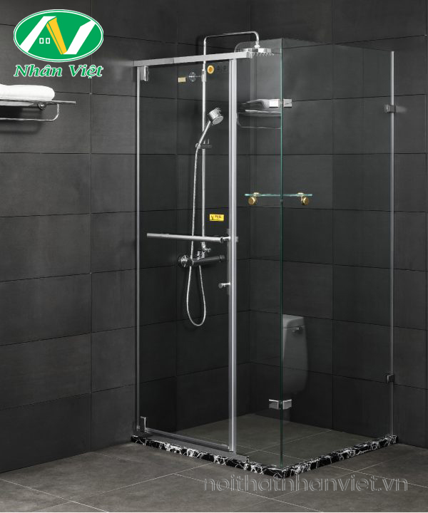Phòng tắm kính Fendi Bộ Góc FDG-3X3-4