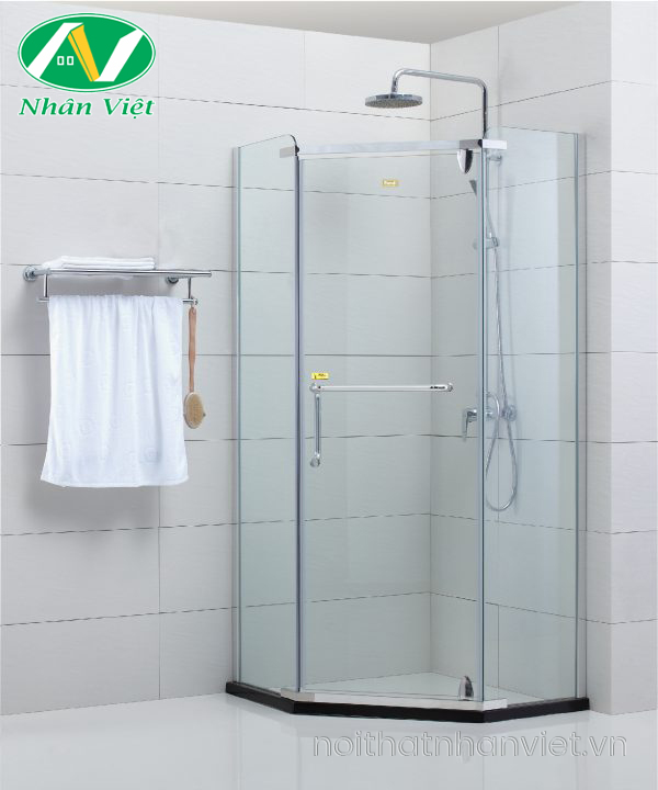 Phòng tắm kính Fendi Bộ Vát FIV-1X3-1