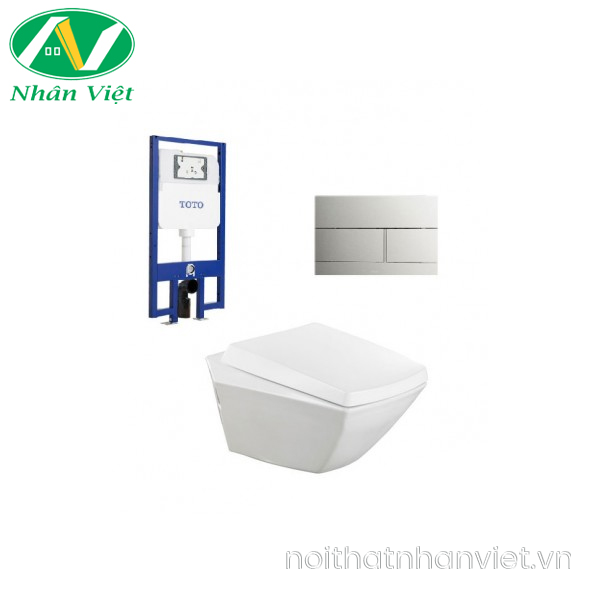 Thân cầu treo tường Toto CW682/TC375CVK nắp TC375CVK