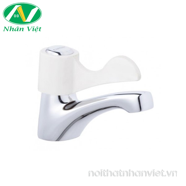 Vòi lavabo Caesar B027C lạnh tay nhựa