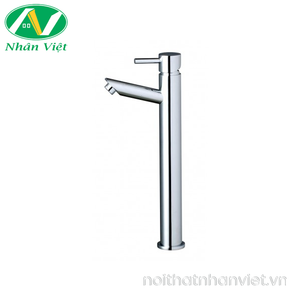 Vòi lavabo Caesar B041Cu lạnh cao cổ