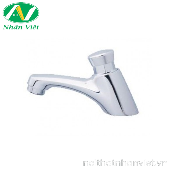 Vòi lavabo Caesar B053CU (BF053) lạnh bán tự động xả nhấn