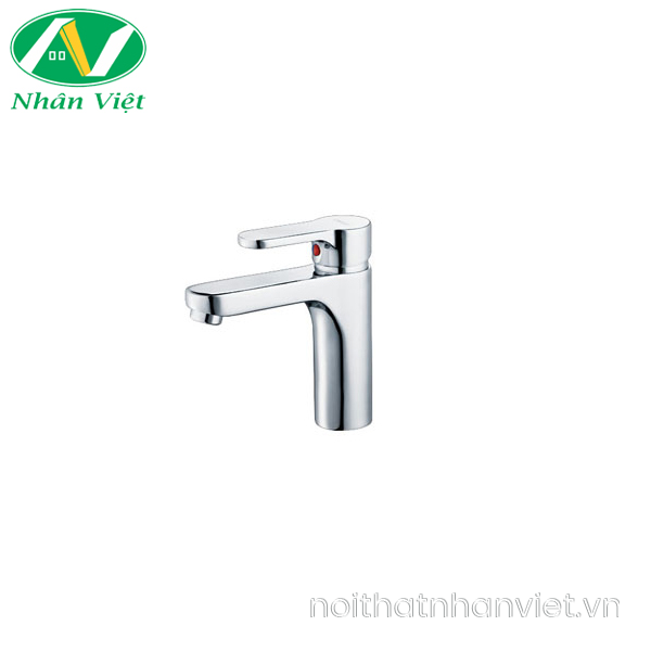 Vòi lavabo Caesar B570CU nóng lạnh xả nhấn nhựa