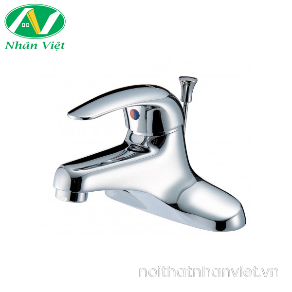 Vòi lavabo Caesar B262CU nóng lạnh xả nhấn nhựa