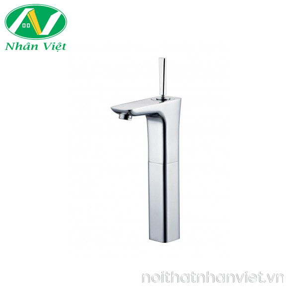 Vòi lavabo Caesar B421CU cổ cao nóng lạnh