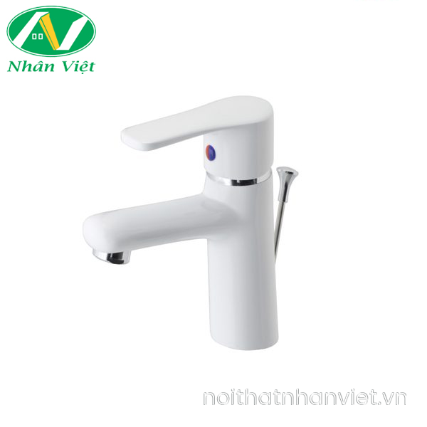 Vòi lavabo Caesar B430CWu nóng lạnh xả nhấn nhựa