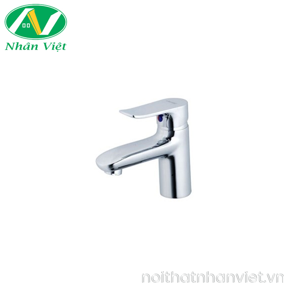 Vòi lavabo Caesar B490CU nóng lạnh xả nhấn nhựa